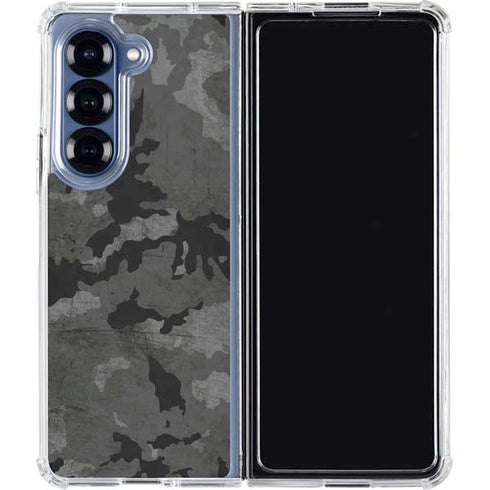 Digital Camo Galaxy Z Fold6 Clear Case